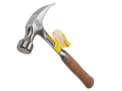 Estwing E20S Straight Claw Hammer - Leather Grip 20oz