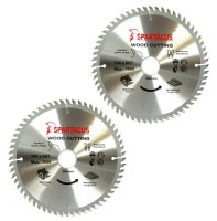 Spartacus 184 x 60T x 30mm Wood Cutting Circular Saw Blade Pack of 2