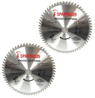 Spartacus 250 x 60T x 30mm Wood Cutting Circular Saw Blade Pack of 2