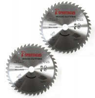 Spartacus 260 x 40T x 30mm Wood Cutting Circular Saw Blade Pack of 2