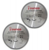 Spartacus 305 x 96T x 30mm Aluminium Cutting Circular Saw Blade Pack of 2