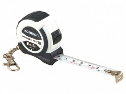 Komelon PowerBlade II Pocket Key Ring Tape 2m/6ft Width 13mm - KOM2MKRT