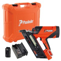 Paslode 360XI First Fix Gas Framing Nail Gun Nailer Kit With 1 x 2.1Ah Battery & Charger In Carry Case - 019700