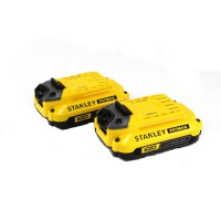 Stanley Fatmax SFMCB201 V20 Range 18V 1.5Ah Lithium-Ion Battery Pack Twin Pack