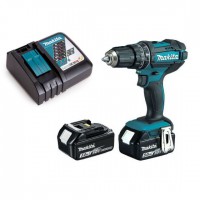 Makita DHP482 18v LXT Cordless Combi Drill With 2 x Batteries & Charger