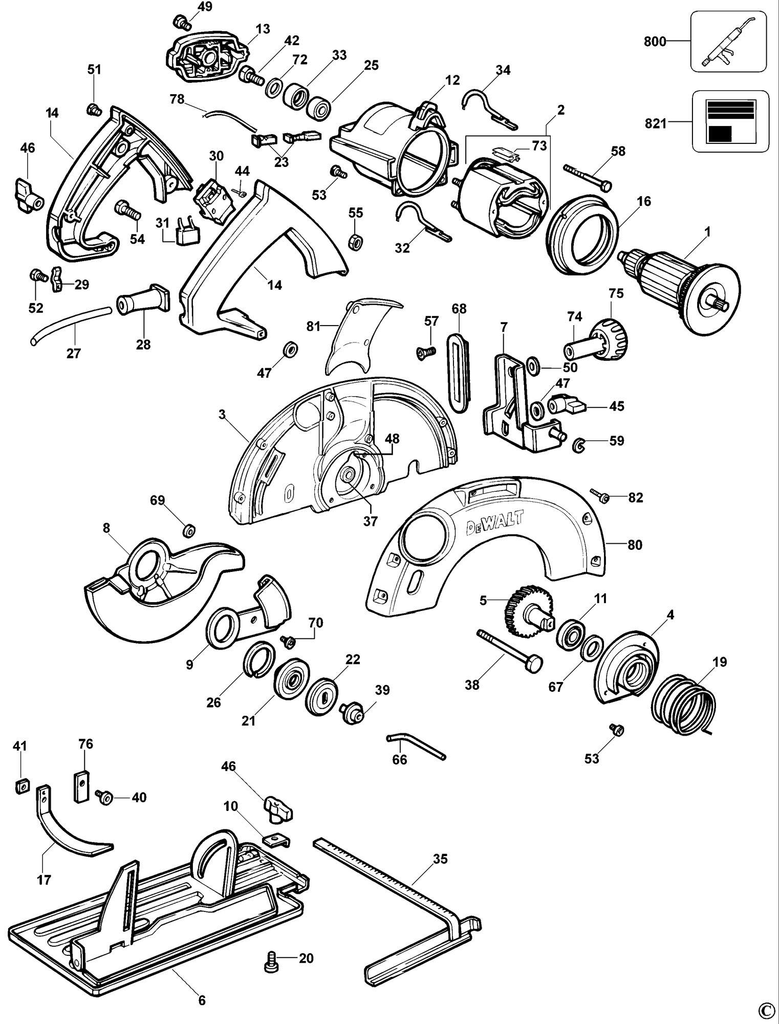 Dewalt Scroll Saw Parts Diagram