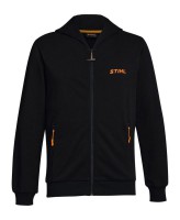 Stihl 042110025 Black Logo Hoodie Jacket, Sizes S - 3XL