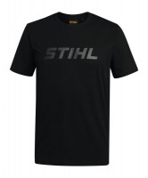 Stihl 04213001560 Black STIHL Logo T-Shirt, Size Extra Large (XL)