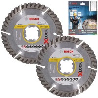 Bosch 0615997625 XLOCK Standard for Universal 115x22.23x2x10 115 x 22.23 x 2 x 10 mm Twinpack