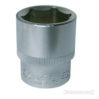 Silverline 179056 Socket 1/2\" Drive Metric 16mm 