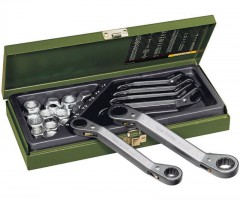 Proxxon 23231 6-piece Speeder Ratchet Spanner Set with Case