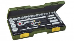 Proxxon 23286 Complete Socket Set, 1/4\" + 1/2\" (65-piece) NO 23 286