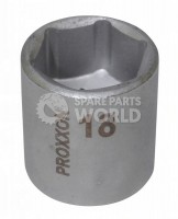 Proxxon 23523 3/8\" Drive Socket, 18 mm NO 23 523