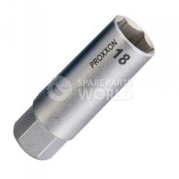 Proxxon 23551 3/8\" Spark Plug Socket, 18 mm NO 23 551