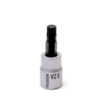 Proxxon 23631 3/8\" VZ 8 50mm Spline Socket bit