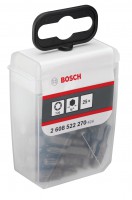 Bosch Screwdriver Bit Set TicTac Box T20 Extra