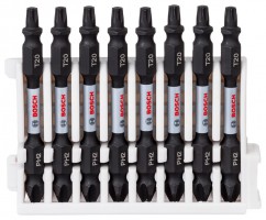 Bosch Impact Double Ended Bit Pack 65mm, 8xPH2T20 Pick & Clic