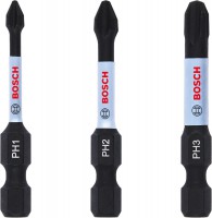 Bosch Impact Control Set PH1/2/3, 50mm, 3pc