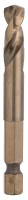 Bosch Pilot drill bit HSSCo 65mm with 1/4 hex shank, 135� point angle and split point