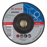 Bosch Expert for Metal grinding disc with depressed centre A 24 S BF, 100 mm, 16,00 mm, 6,0 mm