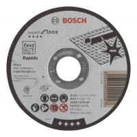 Bosch Expert for Inox  Rapido straight cutting disc AS 60 T INOX BF, 115 mm, 1,0 mm