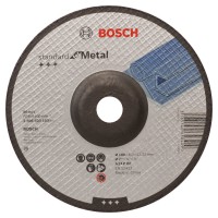 Bosch Standard for Metal grinding disc with depressed centre A 24 P BF, 180 mm, 22,23 mm, 6,0 mm