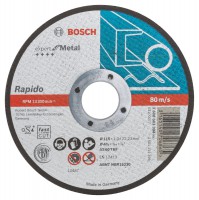 Bosch Expert for Metal  Rapido straight cutting disc AS 60 T BF, 115 mm, 1,0 mm