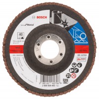 Bosch Flap disc X571, Best for Metal D= 115 mm; G= 40, angled