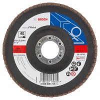 Bosch Flap disc X551, Expert for Metal D= 125 mm; G= 40, angled