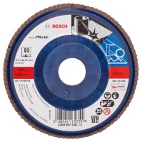 Bosch Flap disc X571, Best for Metal D= 115 mm; G= 80, straight