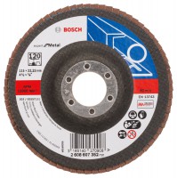 Bosch Flap disc X551, Expert for Metal D= 115 mm; G= 120, angled