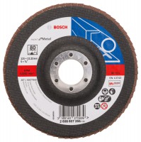 Bosch Flap disc X551, Expert for Metal D= 125 mm; G= 80, angled