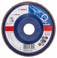 Bosch Flap disc X551, Expert for Metal D= 115 mm; G= 40, straight