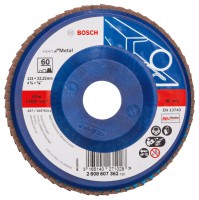 Bosch Flap disc X551, Expert for Metal D= 115 mm; G= 60, straight