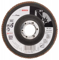 Bosch Flap disc X581, Best for Inox 115 mm, 22.23 mm, G60