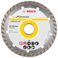 Bosch Diamond Cutting Disc ECO For Universal 125x22.23x2.4x7