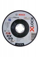 Bosch XLOCK Expert for Metal 125x1.6x22.23 Straight Cutting AS 46 S BF, 125 mm, 1,6 mm