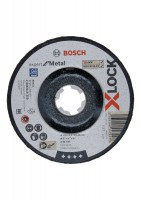 Bosch XLOCK Expert for Metal 125x6x22.23 Depressed Grinding A 30 T BF, 125 mm, 6,0 mm