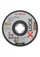 Bosch XLOCK Standard for Inox 115x1x22.23mm Straight Cutting 115 x 1 x 22.23 mm