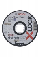 Bosch XLOCK Expert for Inox+Metal 115x1x22.23 Straight Cutting AS 60 T INOX BF, 115 mm, 1,0 mm