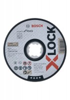 Bosch XLOCK Expert for Inox 125x1.6x22.23 Straight Cutting AS 46 T INOX BF, 125 mm, 1,6 mm
