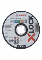 Bosch XLOCK Multi Material 125x1x22.23 Straight Cutting ACS 60 V BF, 125 mm, 1,0 mm