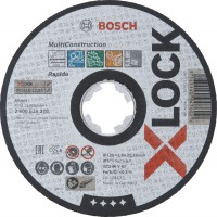 Bosch XLOCK Multi Material 125x1.6x22.23 Straight Cutting ACS 46 V BF, 125 mm, 1,6 mm