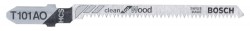 Bosch Jigsaw blade T 101 AO Clean for Wood