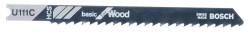 Bosch Jigsaw blade U 111 C Basic for Wood