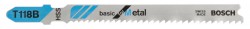 Bosch Jigsaw blade T 118 B Basic for Metal
