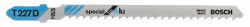 Bosch Jigsaw blade T 227 D Special for Alu