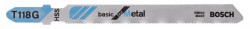 Bosch Jigsaw blade T 118 G Basic for Metal