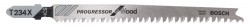 Bosch Jigsaw blade T 234 X Progressor for Wood