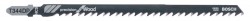 Bosch Jigsaw blade T 344 DP Precision for Wood